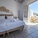 Romantiskt hotell Twins-trisa Ornos (Mykonos)