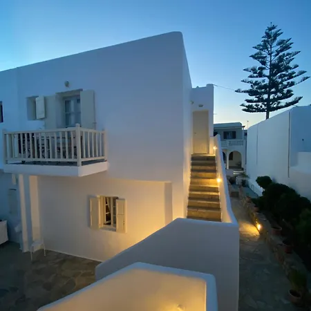 Hotel miłości Twins-trisa Ornos (Mykonos)