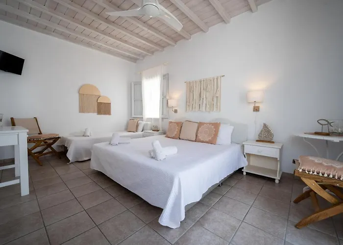 Hotel miłości Twins-trisa Ornos (Mykonos)