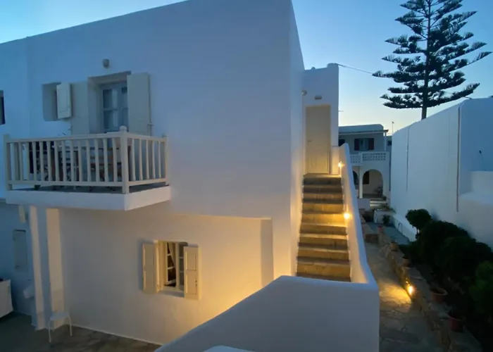 Hotel miłości Twins-trisa Ornos (Mykonos)