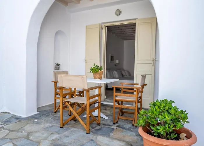 Hotel miłości Twins-trisa Ornos (Mykonos)