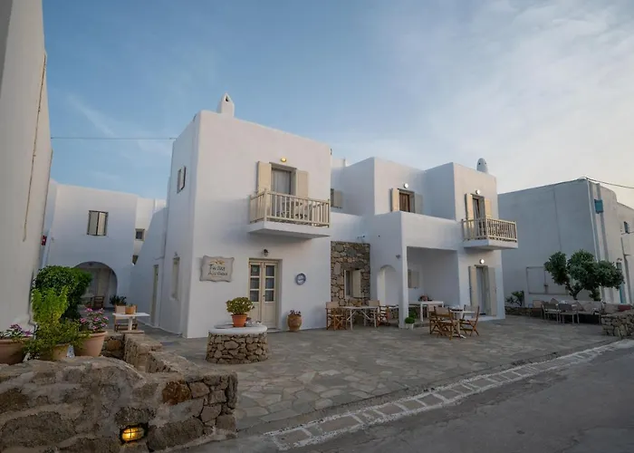 Twins-trisa Liefdeshotel Ornos (Mykonos)