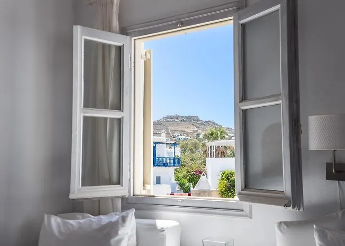 Liefdeshotel Twins-trisa Ornos (Mykonos)